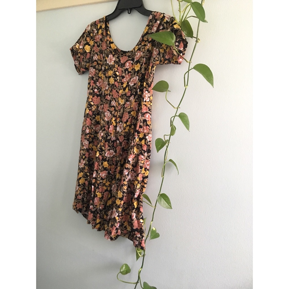 90s Floral Romper